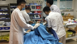 市博爱医院成立胸痛中心，为胸痛患者开启绿色通道 台风夜他突发心梗，这群人救了他一命！