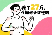 男子27斤大变身，19斤脂肪一键清零！5月来挂号，siu瘦→