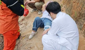 近日展开四次山地救援！市博爱医院提醒：登山应量力而行，出发前做充分准备