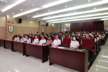中山市博爱医院召开庆祝建党105周年党员大会